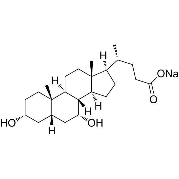 Chenodeoxycholic acid sodium (CDCA sodium) 2646-38-0